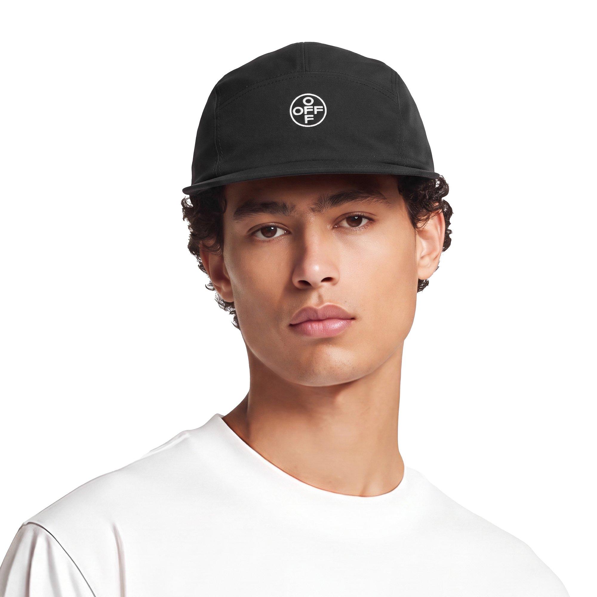 L/AB c/o Off-White Off Camper Hat - Black - BLACK